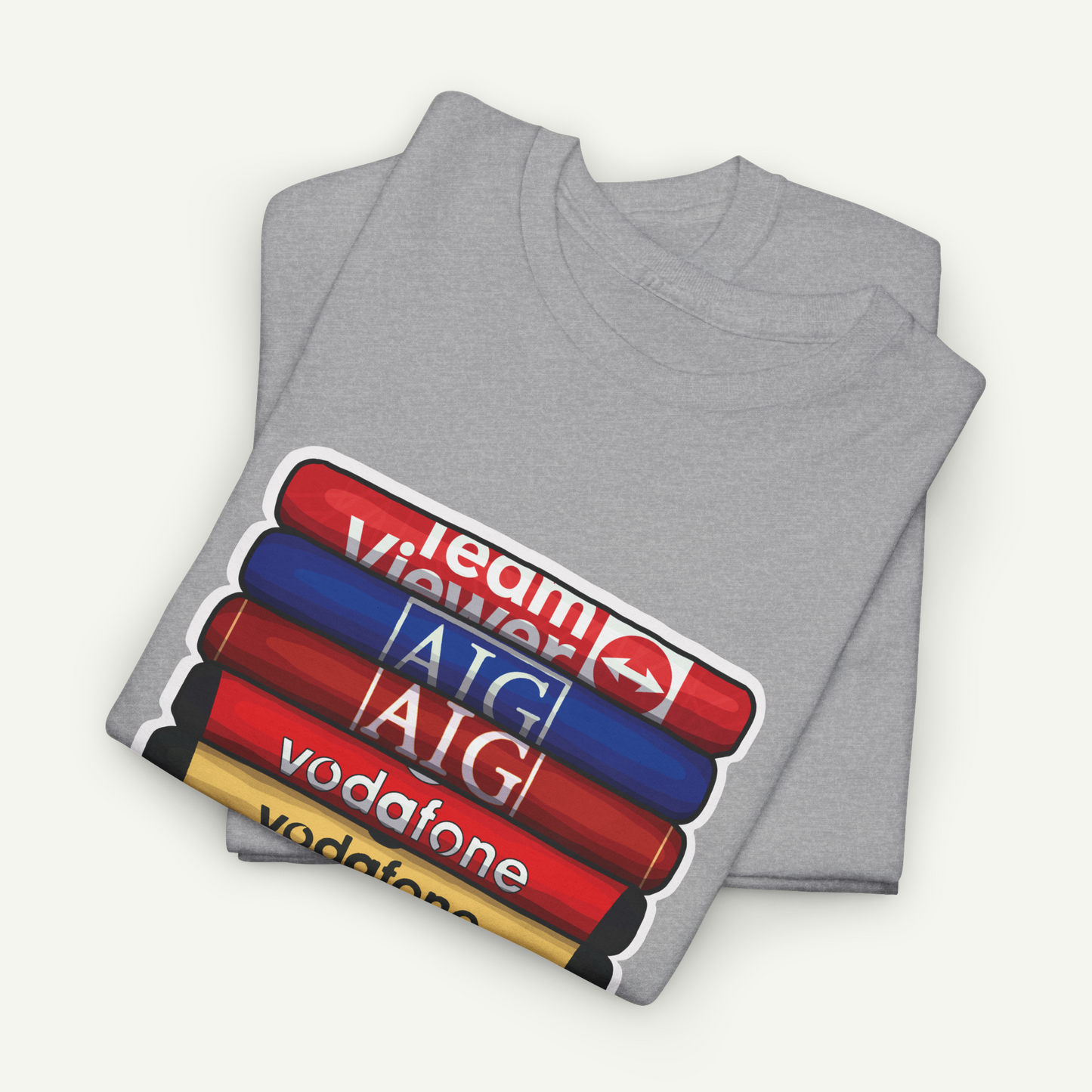 Manchester United Football Club Shirt Stack T-Shirt | KitStax Collection | Retro Football Fan Gift